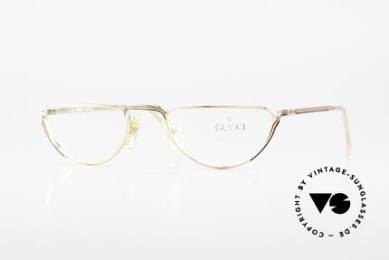 Gucci 2203 Vintage Luxus Lesebrille 80er, vintage Designer-Lesebrille von Gucci aus den 80ern, Passend für Damen