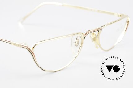 Gucci 2203 Vintage Luxus Lesebrille 80er, KEINE Retro-Lesebrille; ein altes vintage 80er Original, Passend für Damen