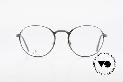 Gucci 1226 Klassische 80er Panto Brille, eine echte 1980er Rarität in Premium-Qualität, Passend für Herren und Damen