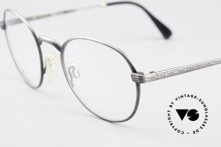 Gucci 1226 Klassische 80er Panto Brille, elegantes zeitloses Design mit orig. Gucci Etui, Passend für Herren und Damen