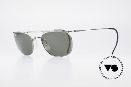 Ray Ban Deco Metals Square Alte B&L USA Sonnenbrille, beste Passform und wirklich angenehm zu tragen, Passend für Herren und Damen