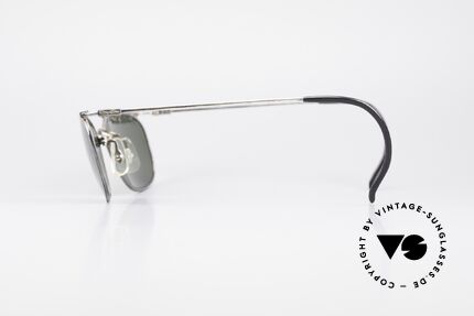 Ray Ban Deco Metals Square Alte B&L USA Sonnenbrille, legendäre B&L G15 Mineralgläser; 100% UV Prot., Passend für Herren und Damen