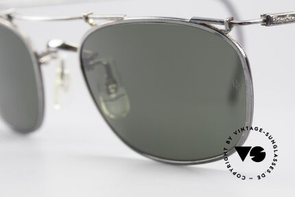 Ray Ban Deco Metals Square Alte B&L USA Sonnenbrille, ungetragen; wie alle unsere vintage 90er RayBans, Passend für Herren und Damen