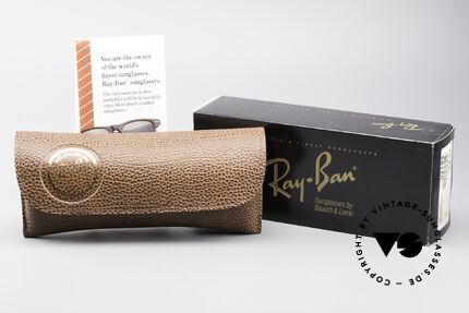 Ray Ban Deco Metals Square Alte B&L USA Sonnenbrille, Größe: medium, Passend für Herren und Damen