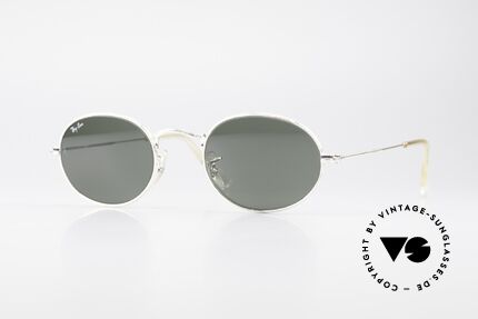 Ray Ban Classic Style I Ovale B&L USA Sonnenbrille, Modell aus der alten Ray-Ban "Classic Collection", Passend für Herren und Damen