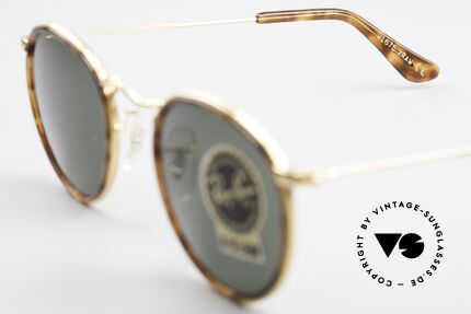 Ray Ban Round Metal 47 Kleine Runde Brille Havanna, KEINE RETROBRILLE, sondern ein 80er ORIGINAL, Passend für Herren und Damen