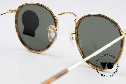 Ray Ban Round Metal 47 Kleine Runde Brille Havanna, Größe: small, Passend für Herren und Damen