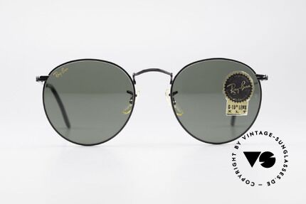 Ray Ban Round Metal 49 Runde B&L USA Sonnenbrille, ein zeitloser Klassiker in absoluter TOP-Qualität, Passend für Herren und Damen