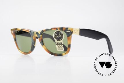 Ray Ban Wayfarer I Limited Deluxe Edition USA, heute so oft kopiert und nie erreicht; echt VINTAGE!, Passend für Herren und Damen