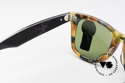 Ray Ban Wayfarer I Limited Deluxe Edition USA, ungetragen (wie alle unsere alten Wayfarer-Unikate), Passend für Herren und Damen