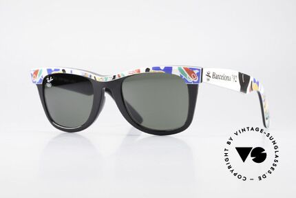 Ray Ban Wayfarer I Limited Olympia Edition 1992 Details