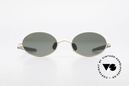 Ray Ban Orbs 6 Base Oval Ovale B&L USA Sport Brille, original vintage USA Sonnenbrille der späten 1990er, Passend für Herren