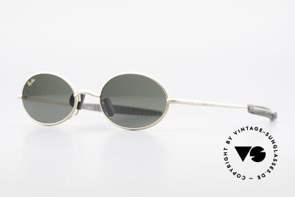 Ray Ban Orbs 6 Base Oval Ovale B&L USA Sport Brille, eines der letzten Ray Ban Modelle von Bausch&Lomb, Passend für Herren