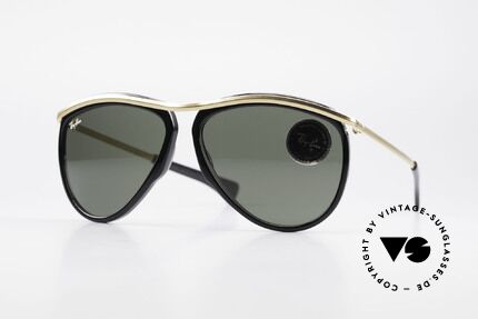 Ray Ban Olympian Series Alte B&L USA Aviator Brille, Aviator-Modell aus der berühmten "Olympian Series", Passend für Herren und Damen