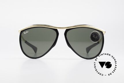 Ray Ban Olympian Series Alte B&L USA Aviator Brille, Sportsonnenbrille & mit orig. Etui von Ray-Ban, USA, Passend für Herren und Damen