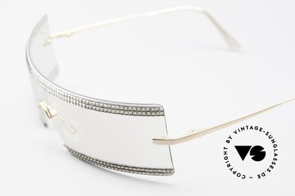 Swarovski S547 Glitzer Sonnenbrille Shades, KEINE RETROBRILLE; ein ca. 20 Jahre altes Original, Passend für Damen