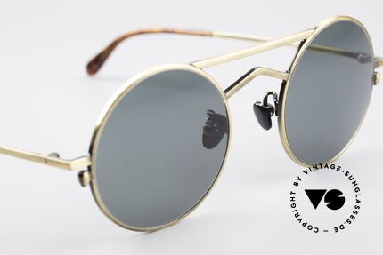 Gianni Versace 540 Kleine Runde Designer Brille, KEINE Retrosonnenbrille, sondern ein altes Unikat, Passend für Herren und Damen