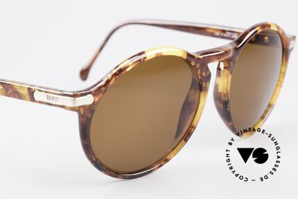BOSS 5160 Grosse Panto Sonnenbrille, unbenutztes Einzelstück (kostbar und selten), Passend für Herren