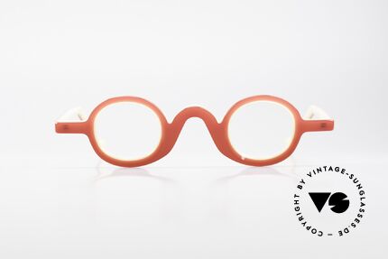 Theo Belgium Lichten Kunstvolle Designer Brille, ein circa 20 Jahre altes Original mit tollem Farbenspiel, Passend für Herren und Damen