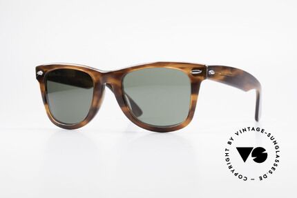 Ray Ban Wayfarer I Miami Vice Don Johnson Brille, Wayfarer: der absolute Sonnenbrillenklassiker, Passend für Herren und Damen Ray Ban Wayfarer I Miami Vice Don Johnson Brille, Wayfarer: der absolute Sonnenbrillenklassiker, Passend für Herren und Damen