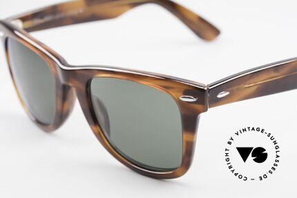 Ray Ban Wayfarer I Miami Vice Don Johnson Brille, Bausch&Lomb Mineralgläser (100% UV Schutz), Passend für Herren und Damen Ray Ban Wayfarer I Miami Vice Don Johnson Brille, Bausch&Lomb Mineralgläser (100% UV Schutz), Passend für Herren und Damen