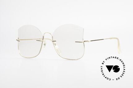 Ray Ban Balgrip 702 Gold Filled Vintage Brille, 80er Jahre Ray Ban Designerbrille von Bausch&Lomb, Passend für Damen