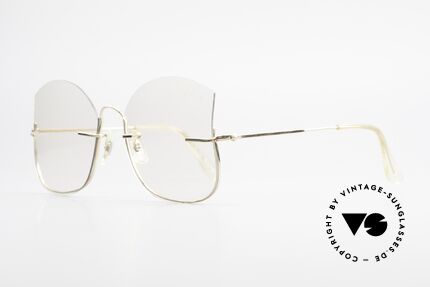 Ray Ban Balgrip 702 Gold Filled Vintage Brille, Besonderheit: Rahmen sind Gold-Doublé (1/30-10k), Passend für Damen