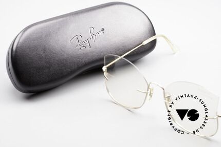 Ray Ban Balgrip 702 Gold Filled Vintage Brille, Größe: medium, Passend für Damen