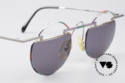 Taxi 221 by Casanova Vintage Kunst Sonnenbrille, zudem funktional als Brille / Sonnenbrille verglasbar, Passend für Damen