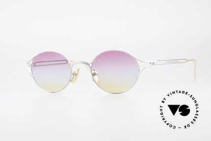 Yohji Yamamoto 51-4103 Panto Designer Sonnenbrille, außergewöhnliche vintage Y. Yamamoto Sonnenbrille, Passend für Herren und Damen