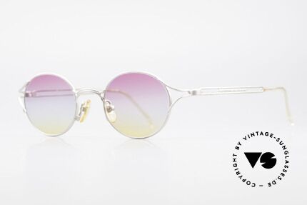 Yohji Yamamoto 51-4103 Panto Designer Sonnenbrille, MUST HAVE für alle Liebhaber von Qualität & Design, Passend für Herren und Damen