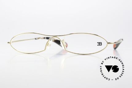 Bugatti 341 Odotype Designer Vintage Lesebrille Details