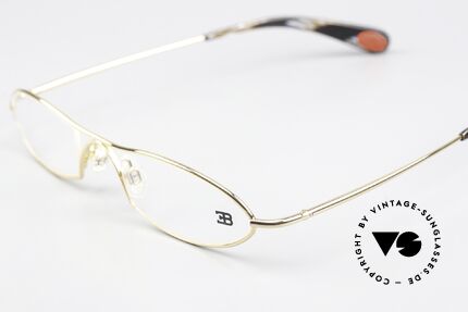 Bugatti 341 Odotype Designer Vintage Lesebrille, sehr spezielle Glaseinfassung & Top Komfort, Passend für Herren