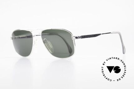 Zeiss 5994 Original Vintage Sonnenbrille, mit Federscharnieren für optimalen Tragekomfort, Passend für Herren