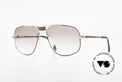 Zeiss 9387 Extra Grosse 80er Herrenbrille, außergewöhnliches 80er Jahre Design von Zeiss, Passend für Herren
