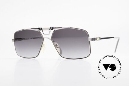 Cazal 735 Brad Pitt Sonnenbrille 80er, maskuline CAZAL VINTAGE Sonnenbrille von 1985, Passend für Herren