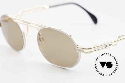 Cazal 762 Ovale Vintage Sonnenbrille, KEINE Retrobrille, ein 'made in Germany' Original, Passend für Herren