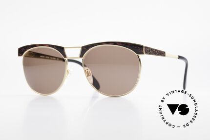 Cazal 741 Panto Stil 90er Sonnenbrille, luxuriöse vintage Sonnenbrille der frühen 90er Jahre, Passend für Herren und Damen