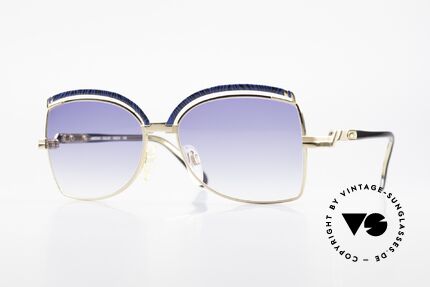 Cazal 240 90er Damen Sonnenbrille, feminine Cazal vintage Sonnenbrille von 1990, Passend für Damen