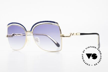 Cazal 240 90er Damen Sonnenbrille, tolle Rahmenkonstruktionen mit edlen Farben, Passend für Damen