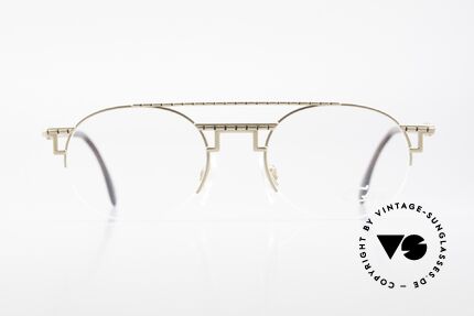 Cazal 764 Echt 90er Vintage Cazal Brille, äußerst elegante Lackierung in MATT-GOLD, Passend für Herren