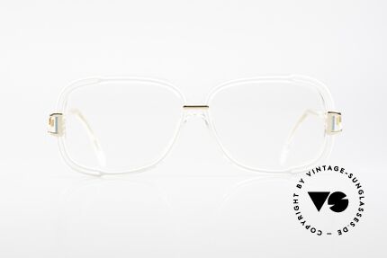 Cazal 320 West Germany Damen Cazal, transparenter Rahmen mit Akzenten in türkis & gold, Passend für Damen