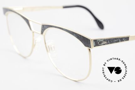 Cazal 741 Panto Stil Designerbrille 90er, flexible Federscharniere für optimalen Tragekomfort, Passend für Herren