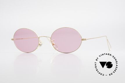 Cutler And Gross 0305 Ovale Sonnenbrille Vintage Details