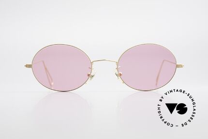 Cutler And Gross 0305 Ovale Sonnenbrille Vintage, klassisch, zeitlose Understatement Luxus-Sonnenbrille, Passend für Herren und Damen