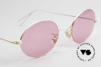 Cutler And Gross 0305 Ovale Sonnenbrille Vintage, KEINE Retrobrille, sondern ein 20 Jahre altes Original!, Passend für Herren und Damen