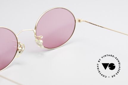 Cutler And Gross 0305 Ovale Sonnenbrille Vintage, Größe: medium, Passend für Herren und Damen