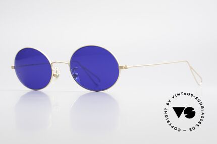 Cutler And Gross 0305 Vintage Sonnenbrille Oval, stilvoll & unverwechselbar; auch ohne pompöse Logos, Passend für Herren und Damen