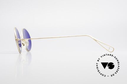 Cutler And Gross 0305 Vintage Sonnenbrille Oval, Materialien und deren Verarbeitung auf Spitzen-Niveau, Passend für Herren und Damen