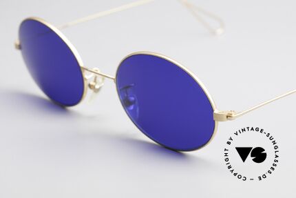 Cutler And Gross 0305 Vintage Sonnenbrille Oval, ungetragen; Modell ist auch beliebig optisch verglasbar, Passend für Herren und Damen